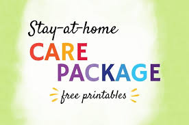 Stay at Home Care Packages from Big Life Journal 